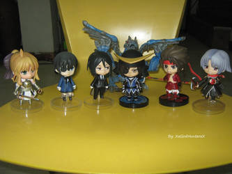 my nendos and dragon XD