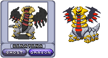 Giratina Origin Sprites by rocker747 on DeviantArt