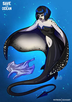 MerMay 2021 - Stingray Mermaid