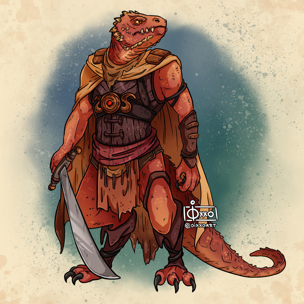 Lizardfolk by oixxo on DeviantArt