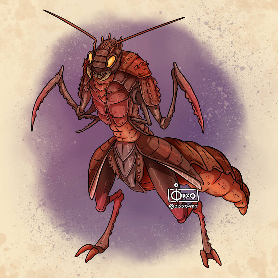 Insectoid Drawing Insectoid by oixxo on DeviantArt