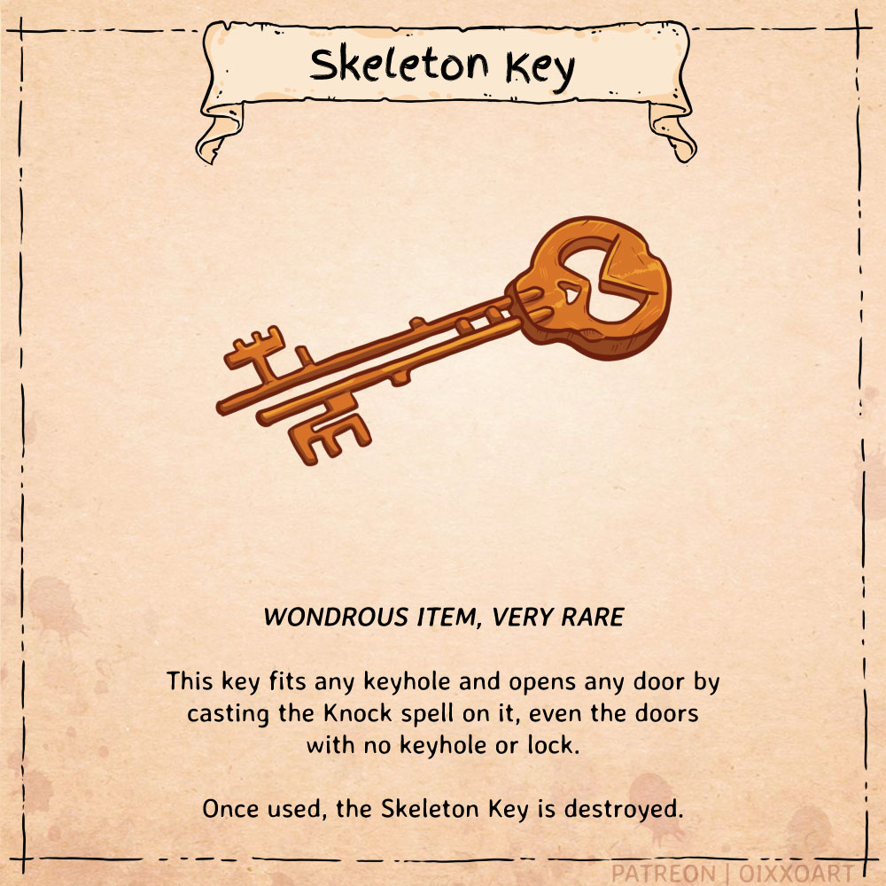 Skeleton Key by oixxo on DeviantArt