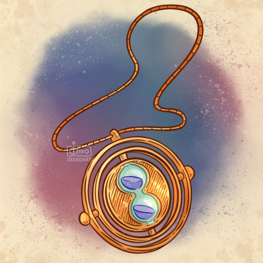 Time Turner Tutorial Drawing Hermione Granger Inventory - Time Turner by oixxo on DeviantArt