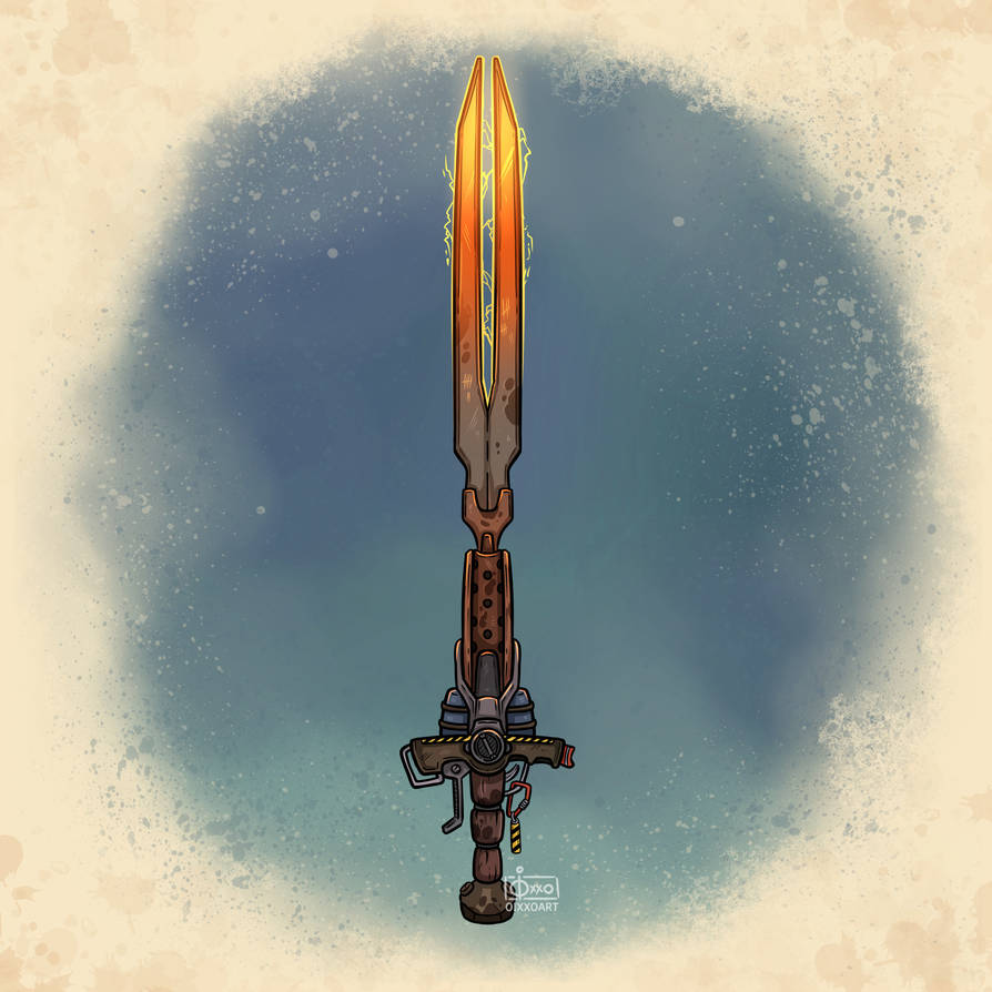 Fallout Sword Rippee Swordtember 2022: Fallout Sword by oixxo on DeviantArt