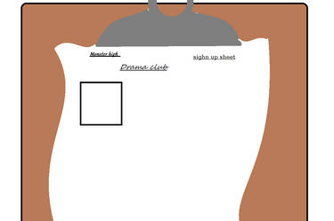 Drama club sighn up sheet base