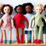 Gender Equal soft Dolls