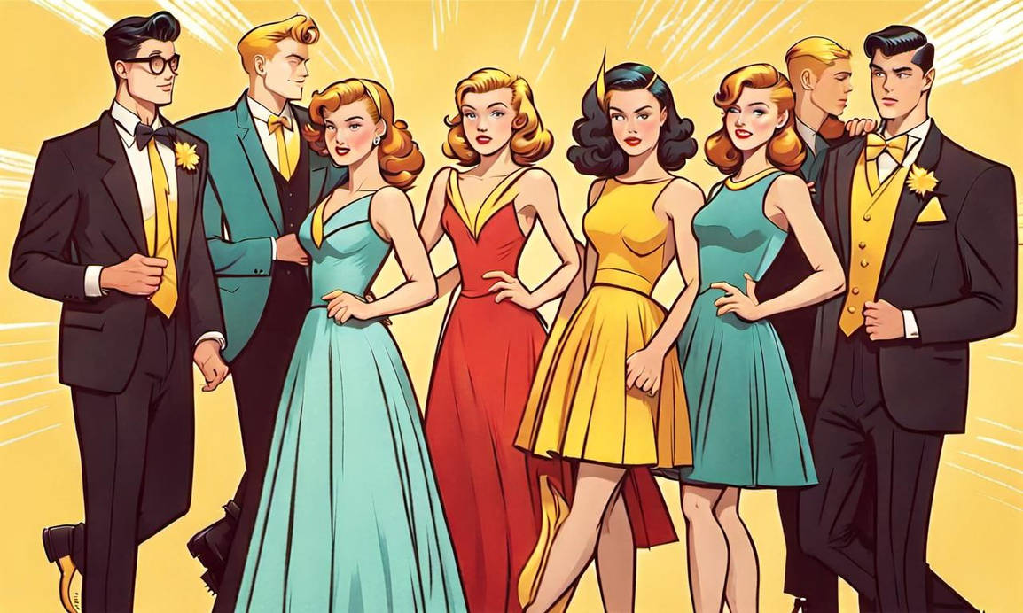 Teen Girl Flash Golden Age Style In Super School P