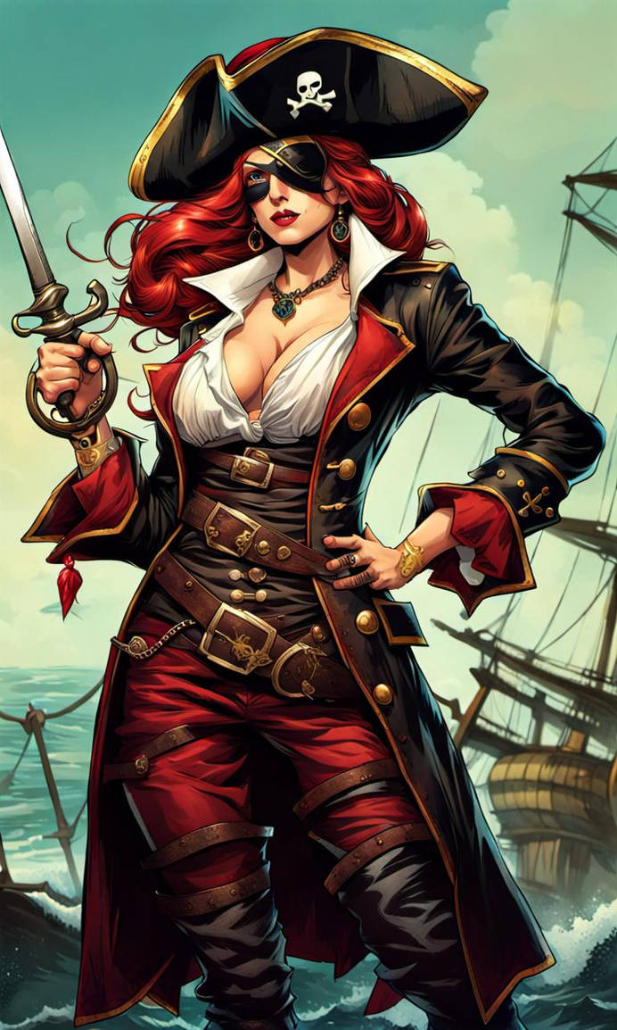 Pirate Lady hero or villain? Red Lady