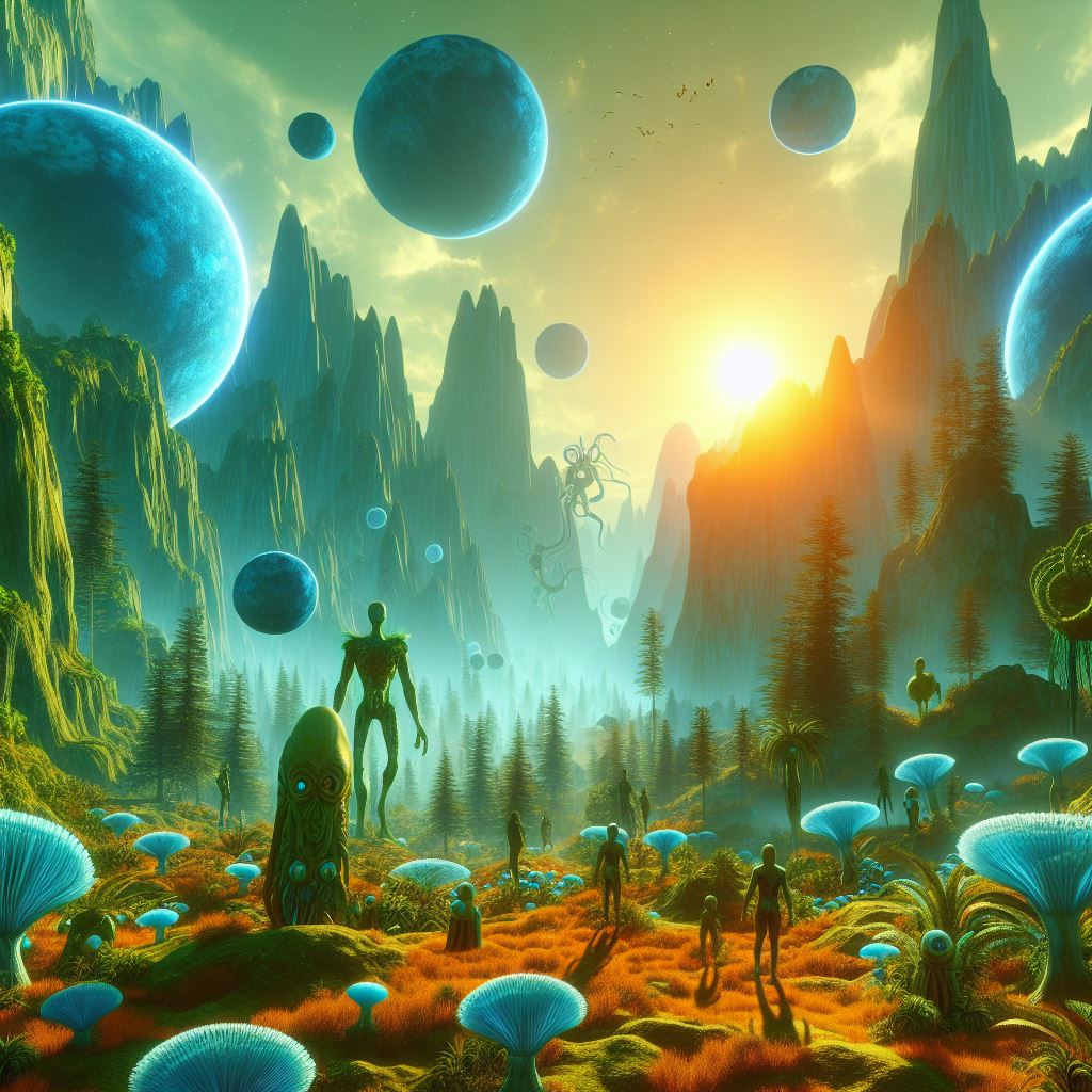 Planet Deviantart Lush alien planet by Bookman333 on DeviantArt
