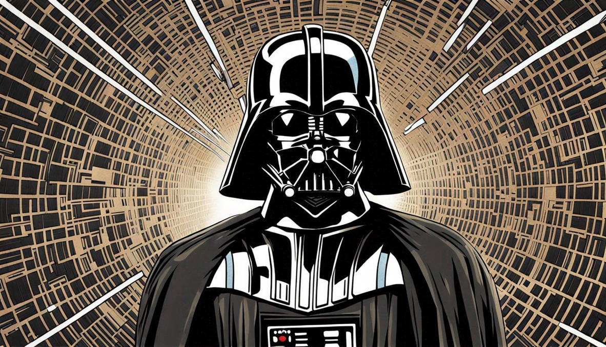 Opticky Kvader Opticalillusion Star Wars Darh Vader by Bookman333 on DeviantArt
