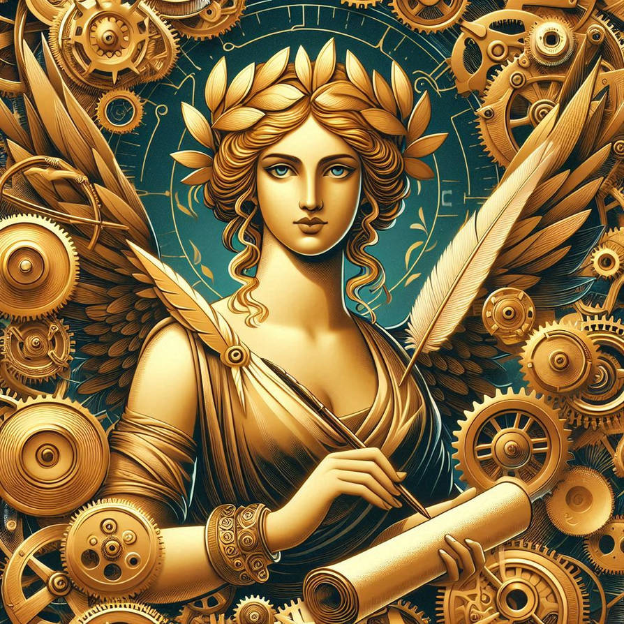 Nessya Greek Goddess of inventing by Bookman333 on DeviantArt