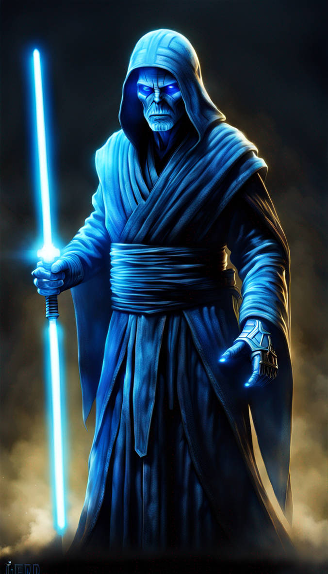 Riseofthedead Jedi Spirt Blue Glow