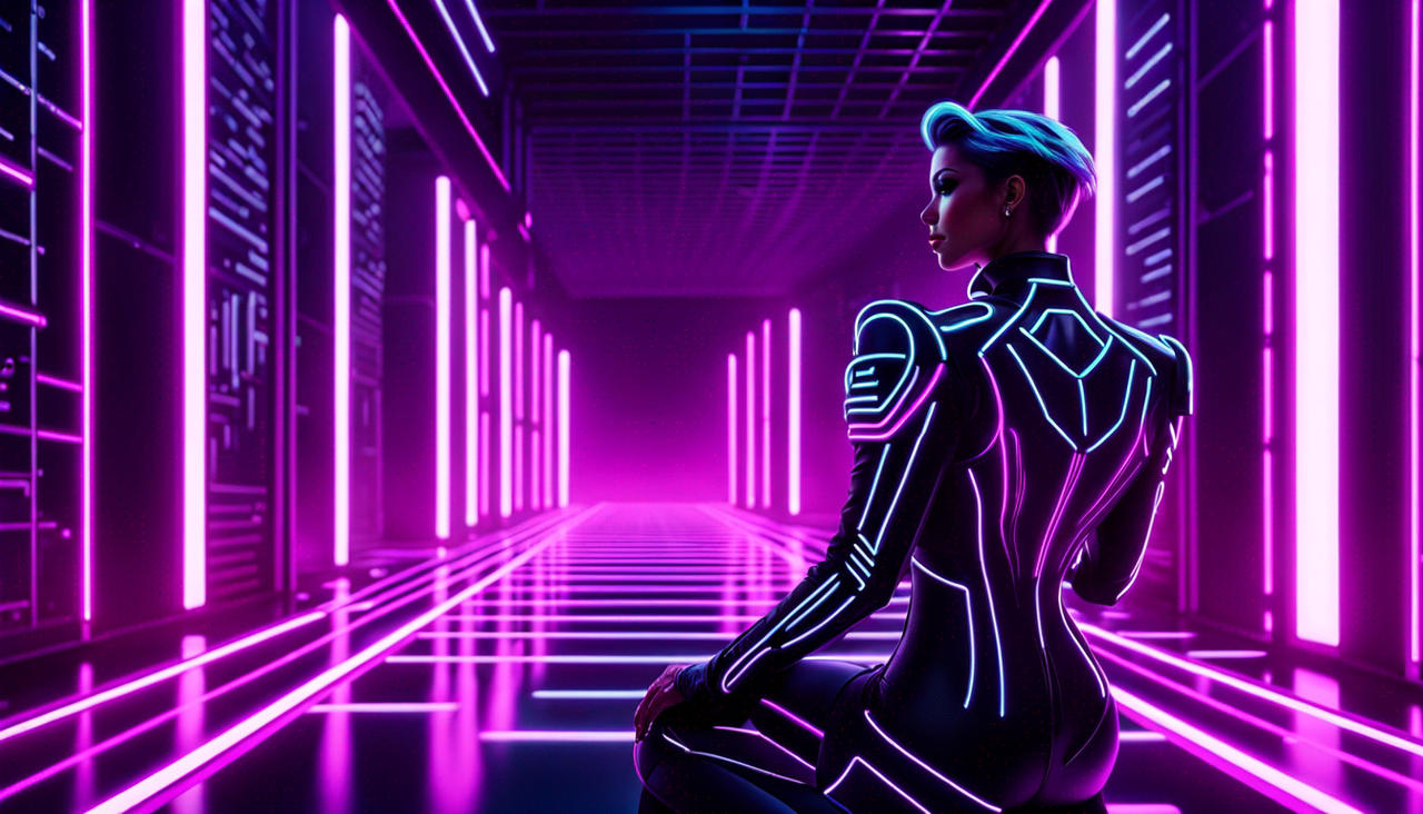 Tron Matrix crossover Tron Lady by Bookman333 on DeviantArt