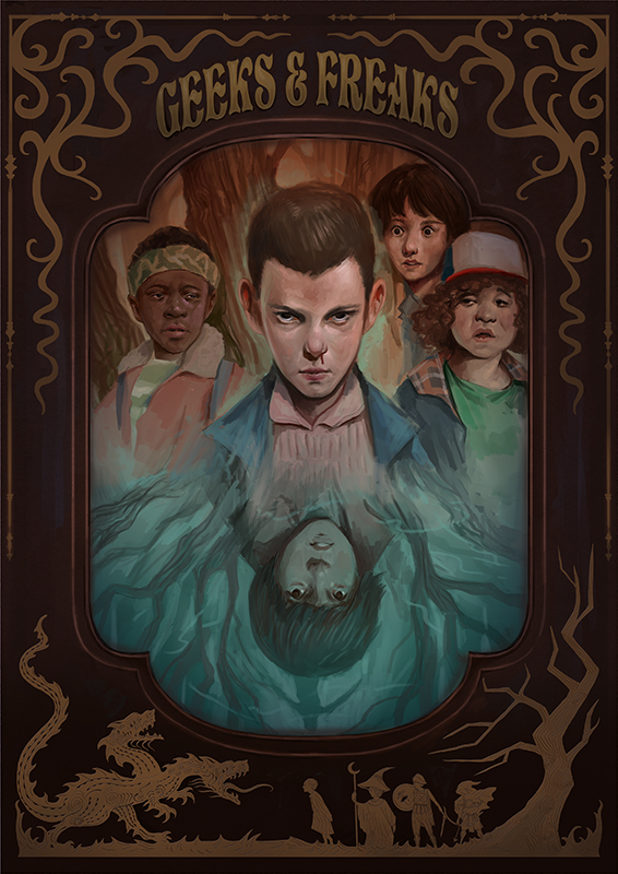 photo Mike Eleven Stranger Things Fan Art freaks stranger things fan art