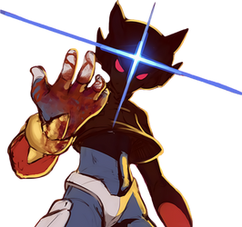 Omega (Megaman Zero) Render