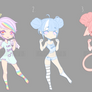 PastelChibi Adopts Batch 4 0/3 (CLOSED)