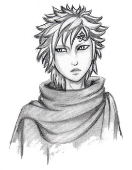 Gaara, sketch