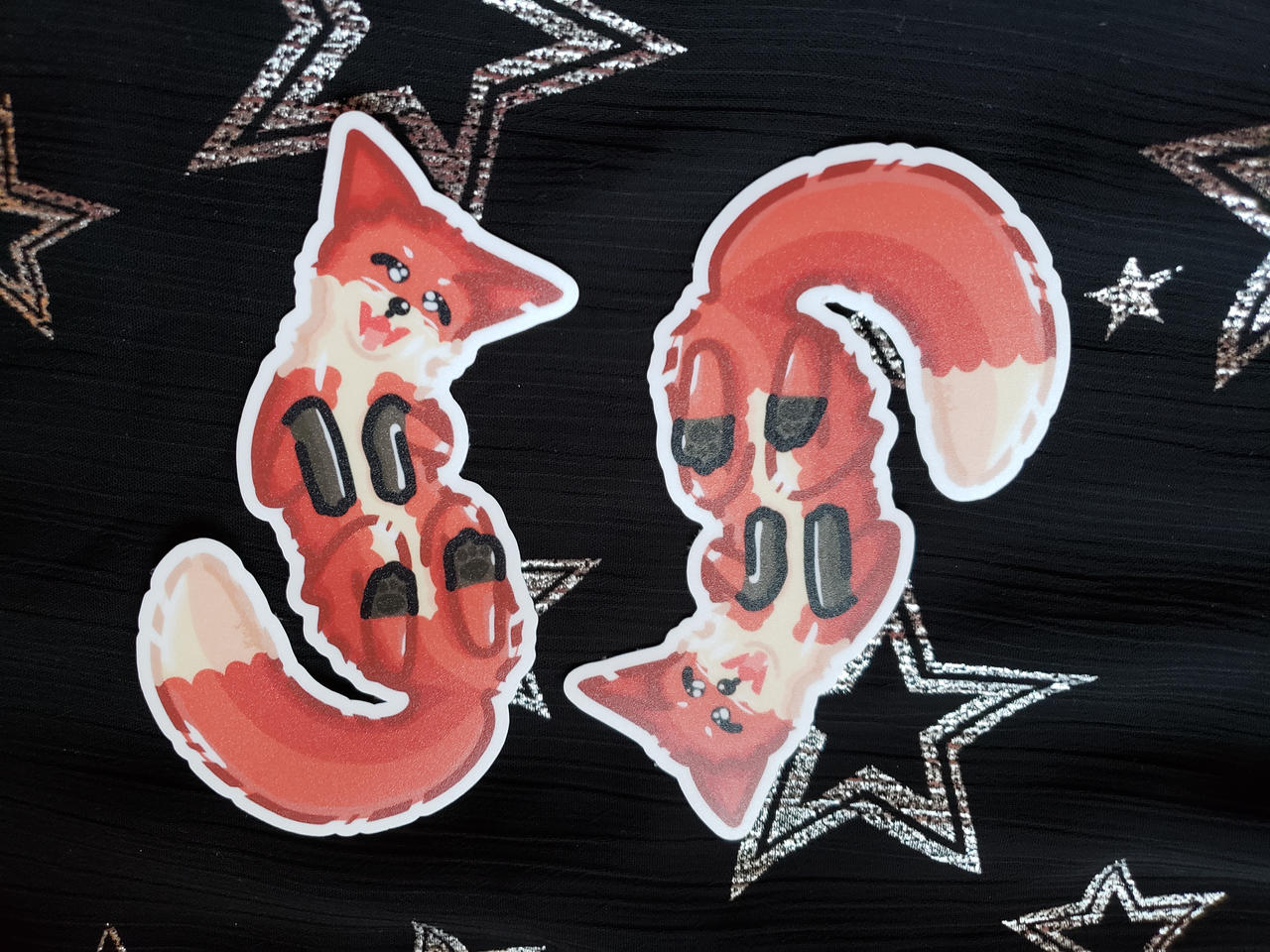 Red fox sticker by FuzzyFizzle on DeviantArt
