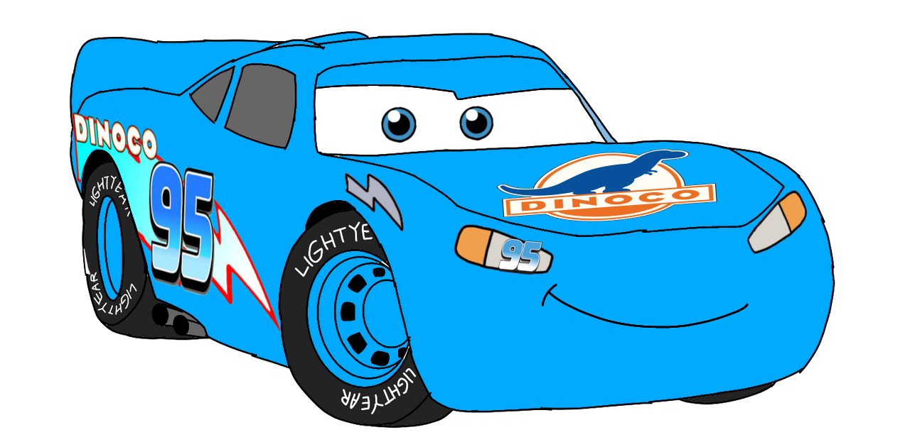 Rayo mcqueen azul dinoco hotsell