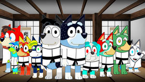 Miguel y sus amigos Listos Para Karate