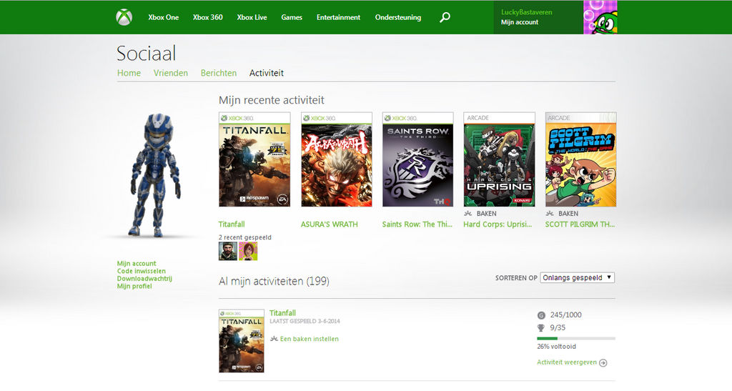 Xbox-activity