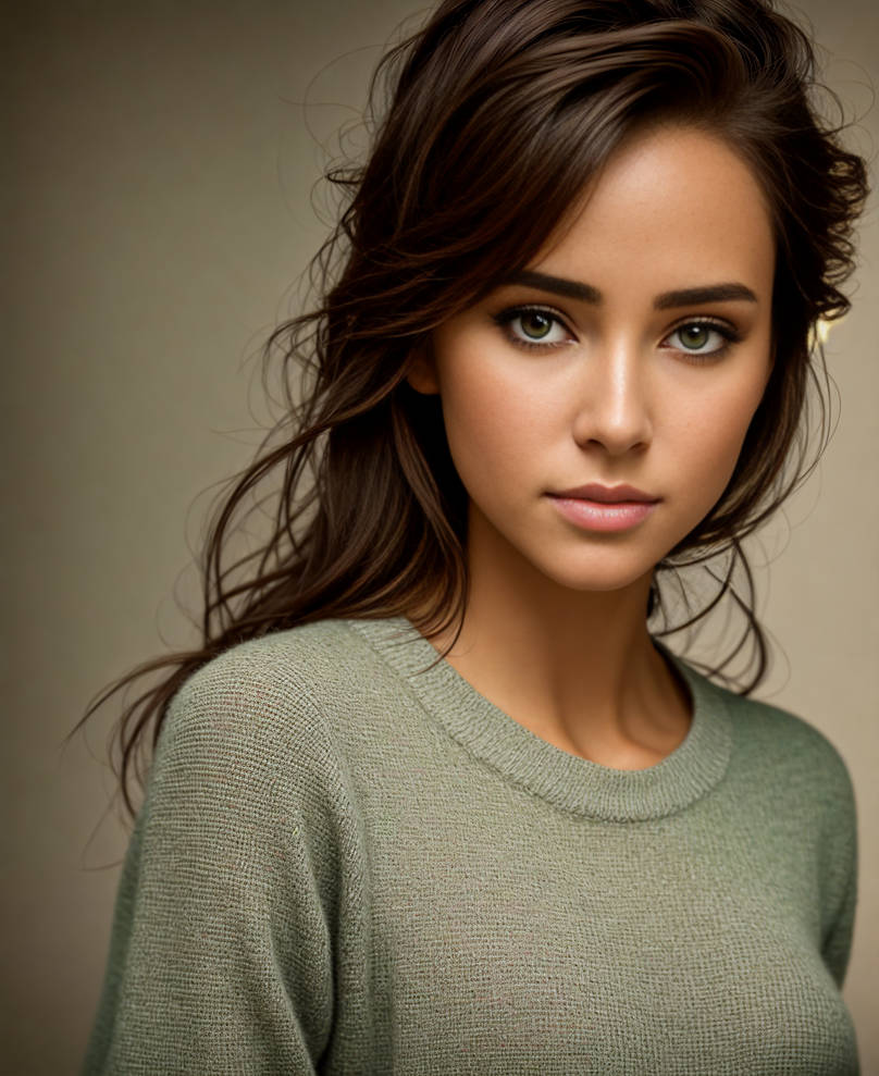 AI Girl by istdar on DeviantArt