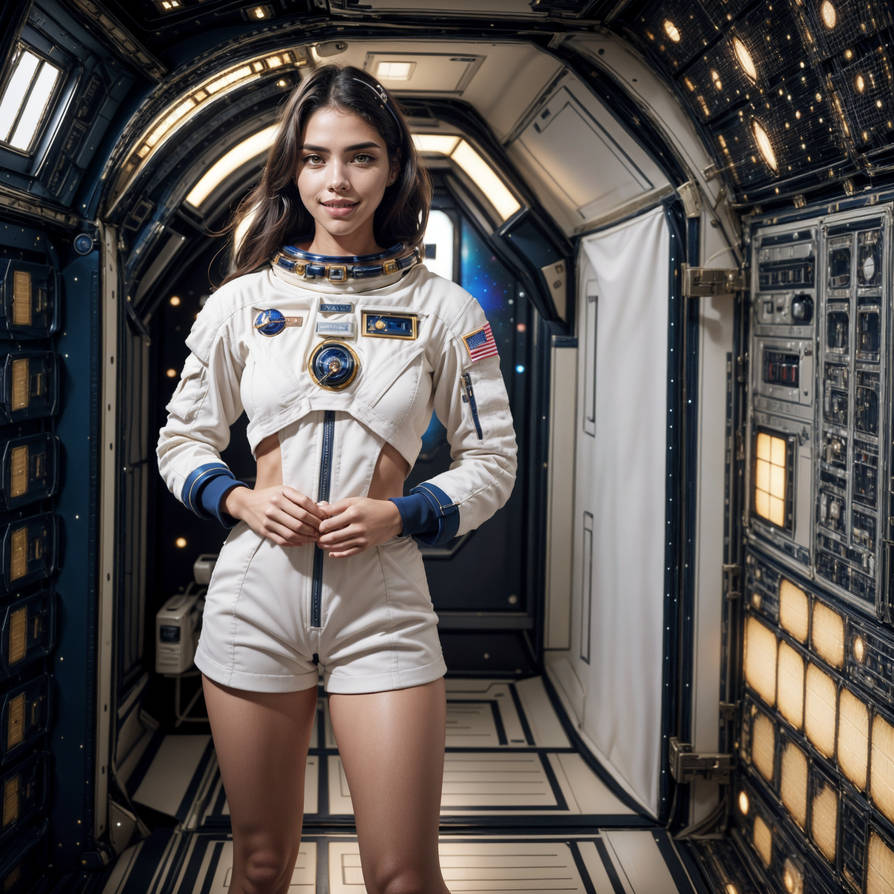 Space Girl by istdar on DeviantArt