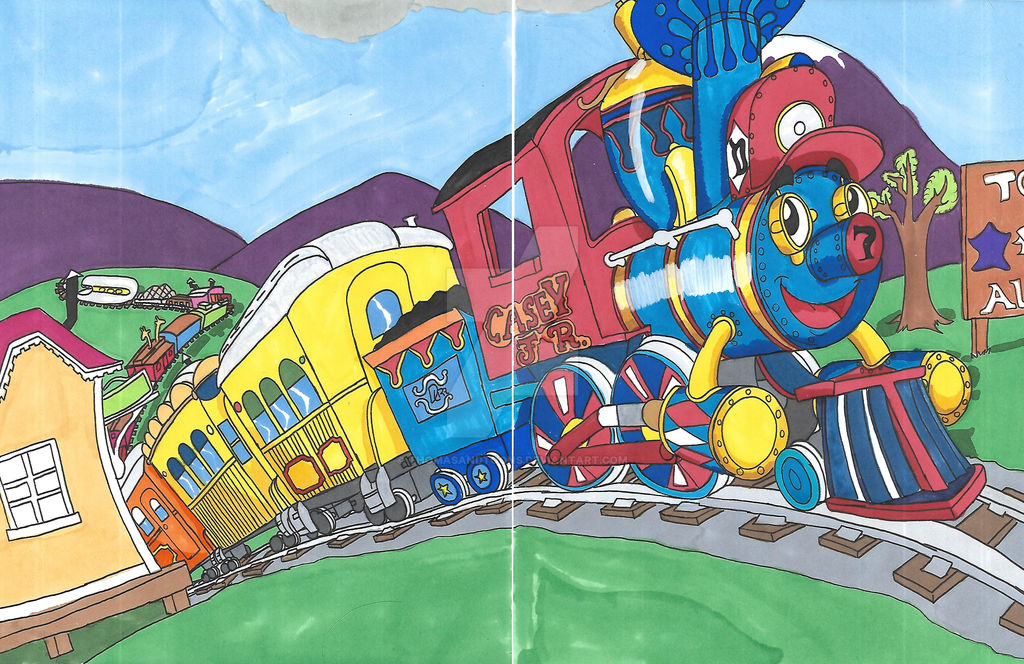 Casey Jr Rise Comic Casey Jr. Comin your way (Finished ver) by Thomasandtoons on DeviantArt