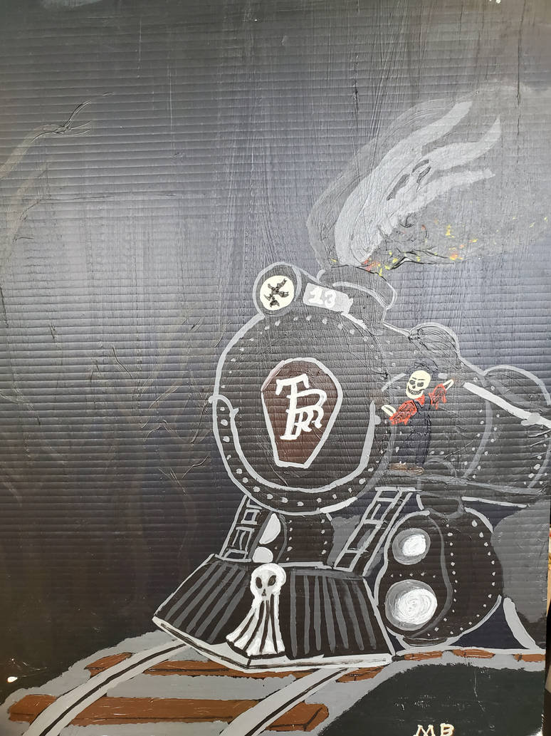 The Ghost Train By Thomasandtoons On DeviantArt the-ghost-train-by-thomasandtoons-on-deviantart