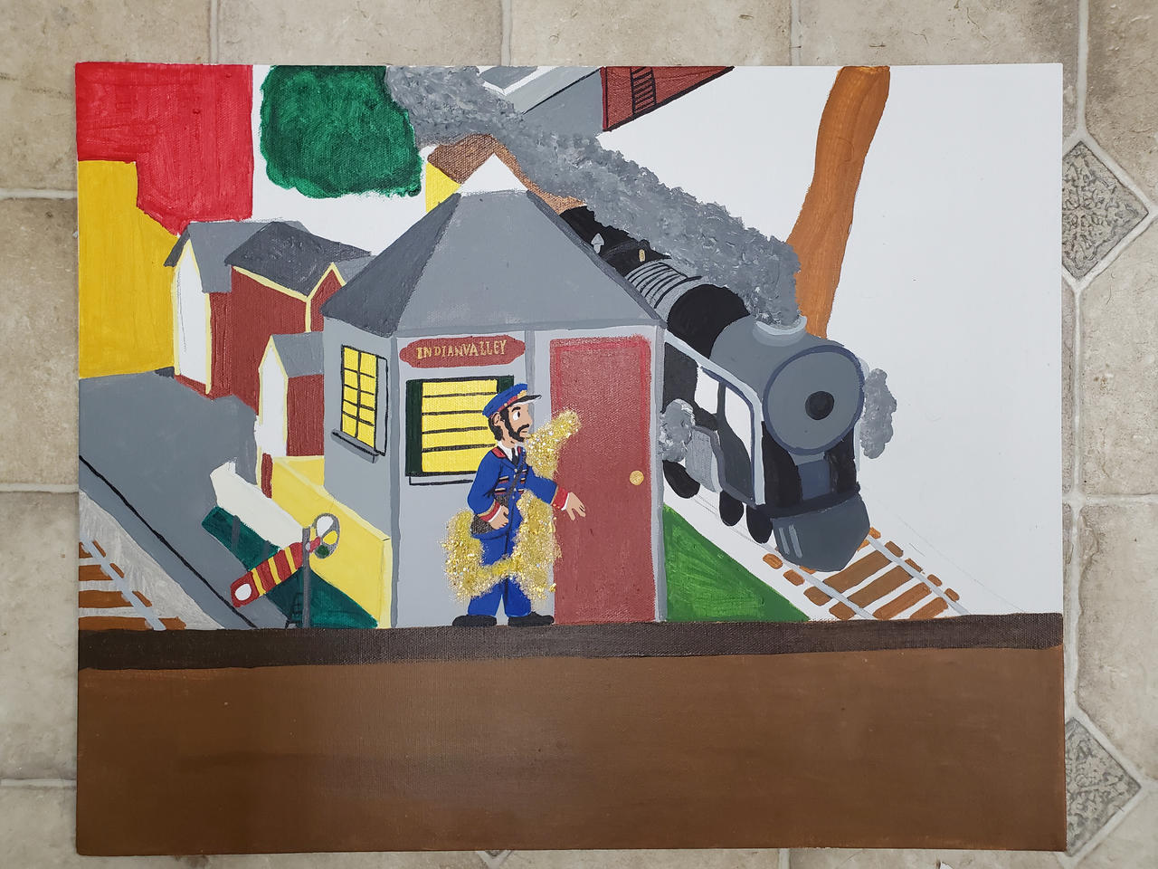 Mr. Conductors mural (ver. 2) by Thomasandtoons on DeviantArt