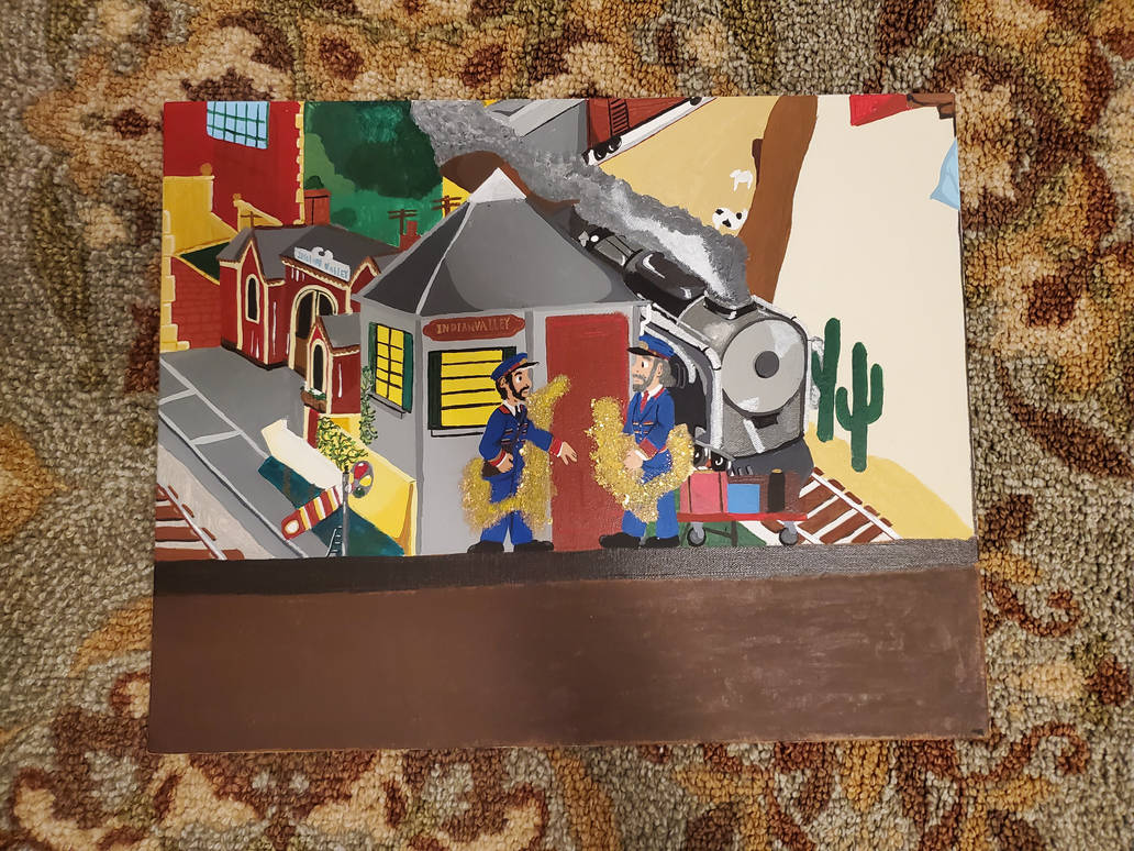 Mr. Conductors mural (ver. 9) by Thomasandtoons on DeviantArt