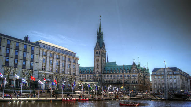 Hamburg Rathaus HDRi