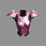 Chest Armor Pink Armor for a catgirl based on the 