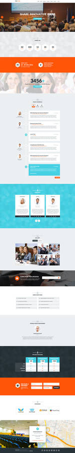Proconf Event Landing Page