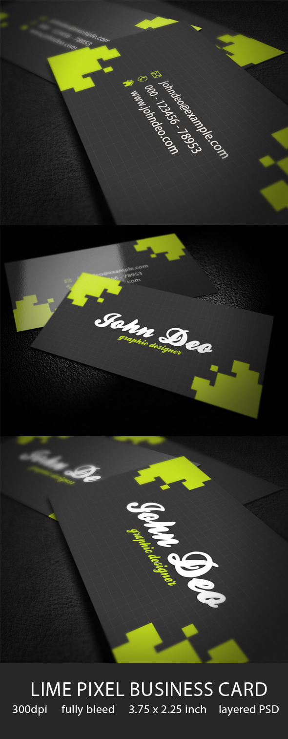 Lime Business Cards