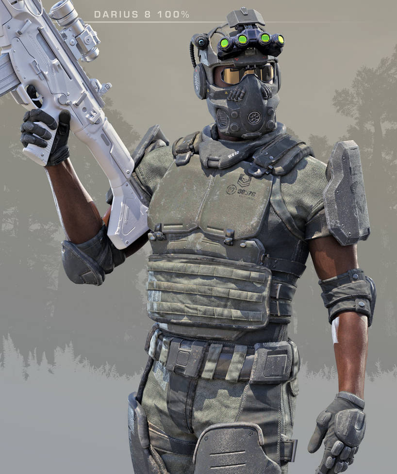 General Arius Commando Tactical Assault Commando - Darius by Herschel-Hoffmeyer on DeviantArt