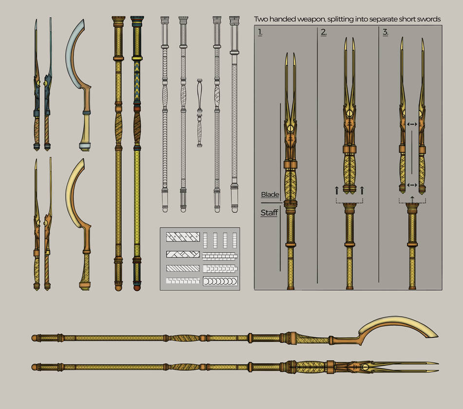 Subtle Weapon Design Weapon design v4 by Niels93 on DeviantArt