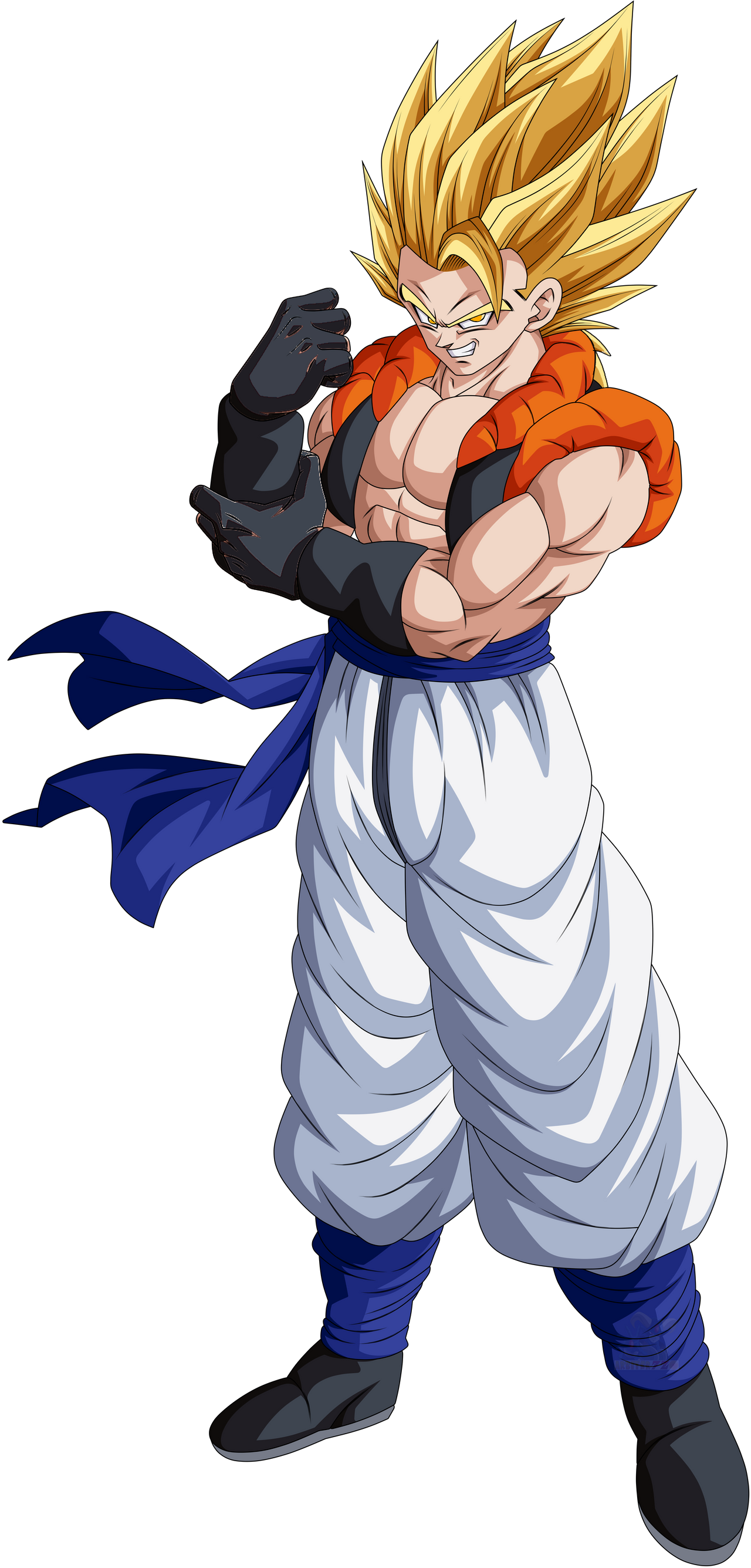 Gogeta ssj blue evolution by Unkoshin on DeviantArt