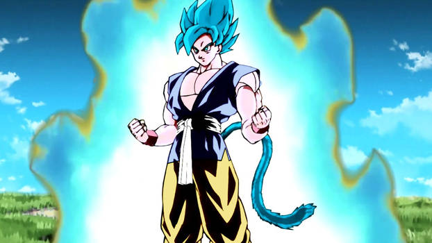 Edit and recolor: GT Goku - Super Saiyan Blue