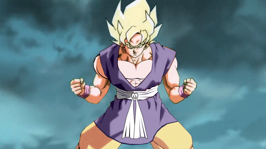 Montage and Recolor: Goku | GT version by VegitoGTX on DeviantArt
