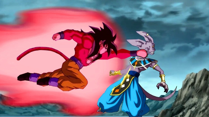 Goku Kaioken x20 Goku super saiyan blue, Goku vs beerus, Goku