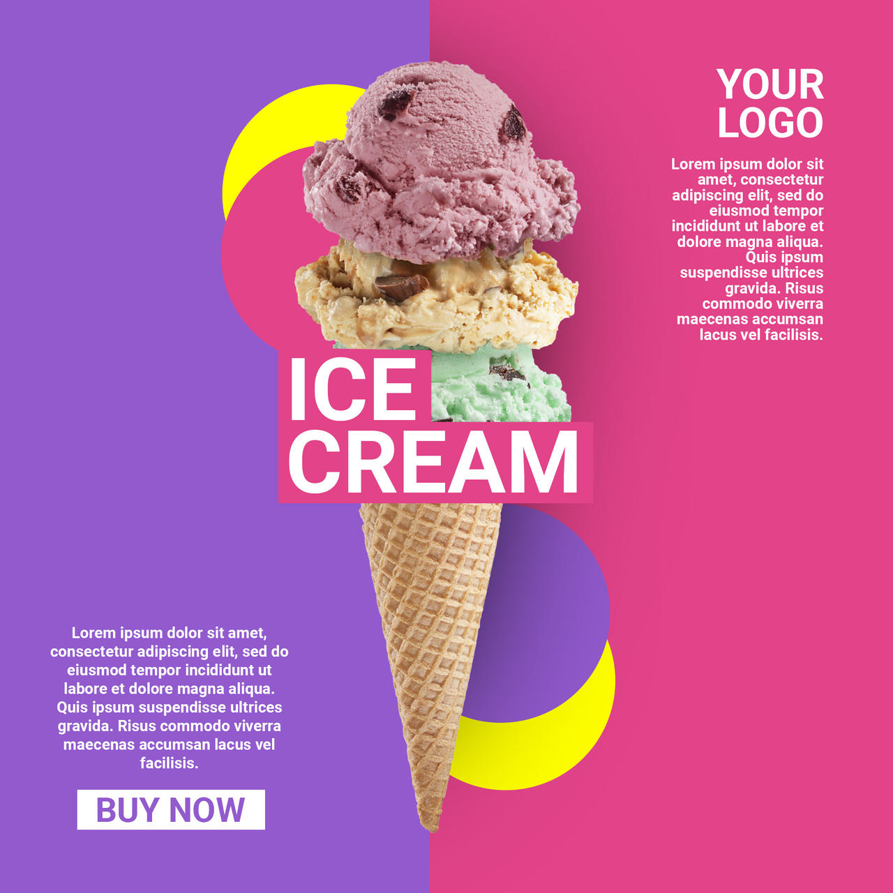 Ice Cream Poster Design by Sintukumar on DeviantArt