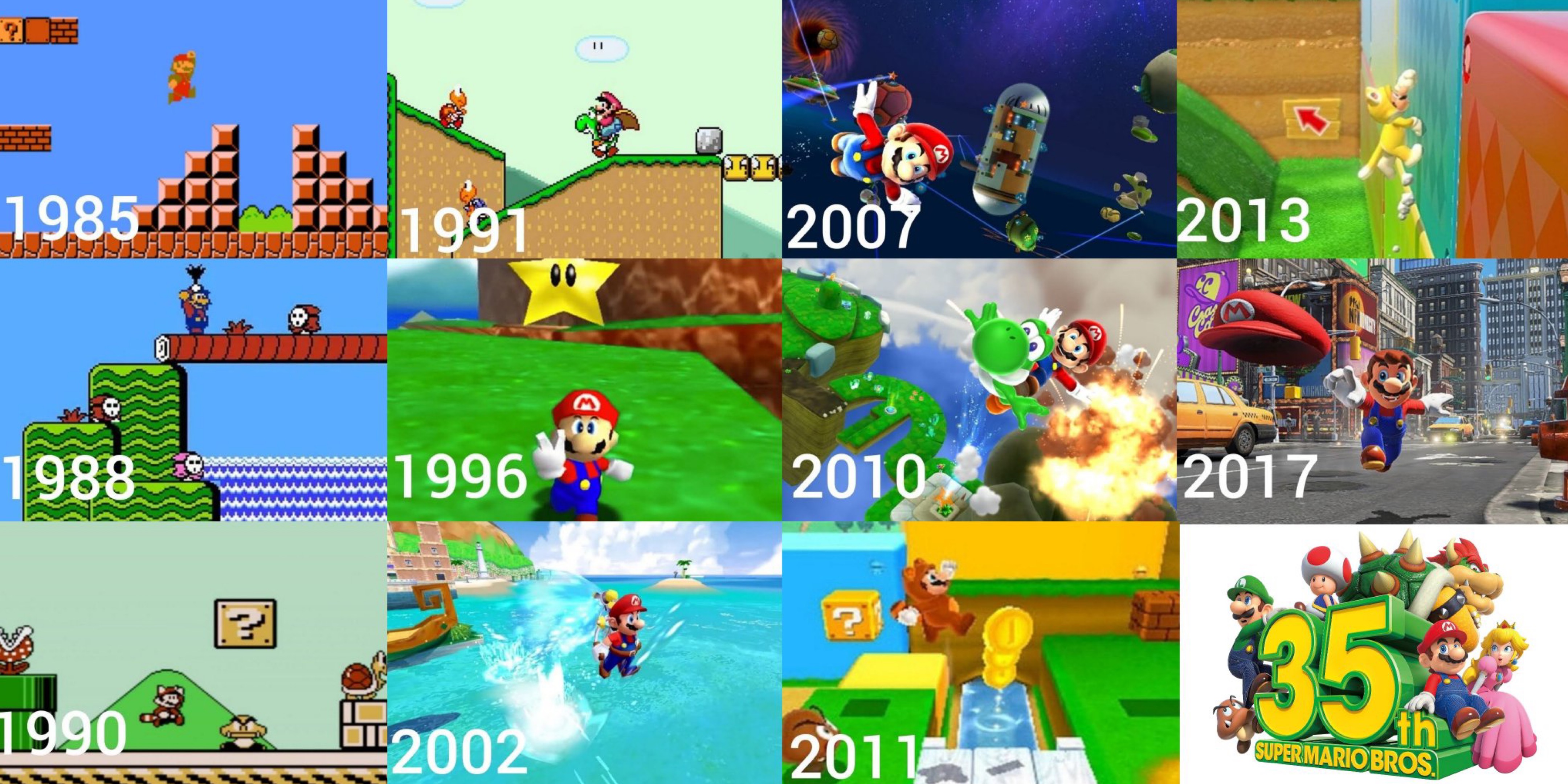 Mario Back Then Mario Through the years by Gaminglover1992 on DeviantArt