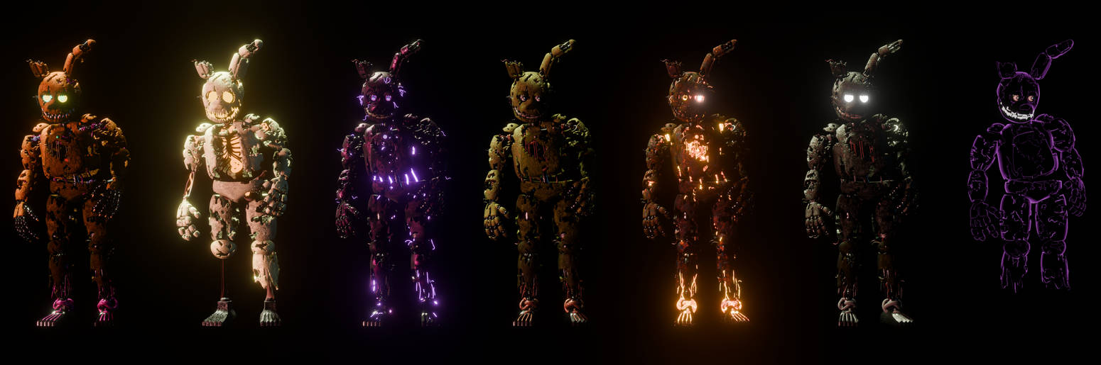 Big Springtrap Blender ReleaseV1 by ViviCool666 on DeviantArt