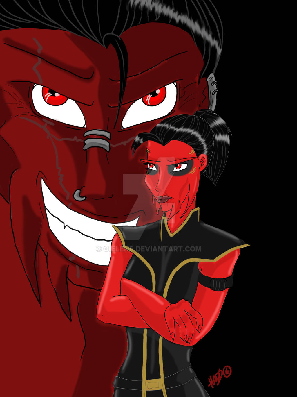 Phoss Phoss and his apprentice Zelve by Gielenf on DeviantArt