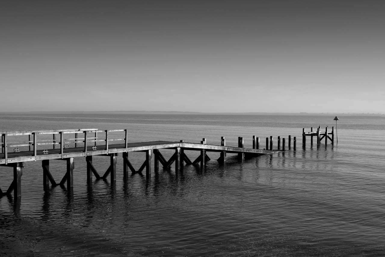 The lone pier