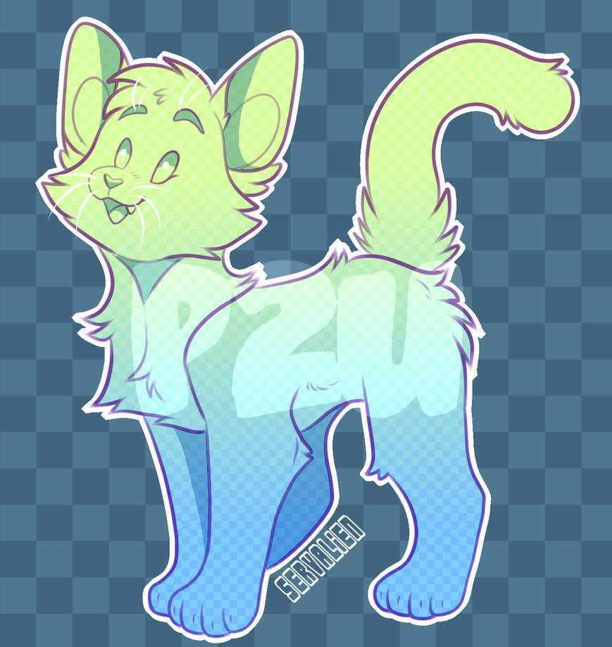 KITTY LINEART BASE by servalien