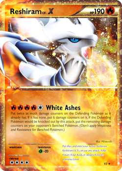 Reshiram LV. X