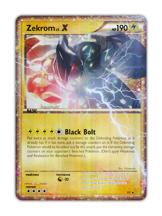 Zekrom v.3 by Xous54 on DeviantArt