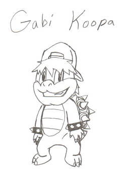 Gabi Koopa Practice Drawing